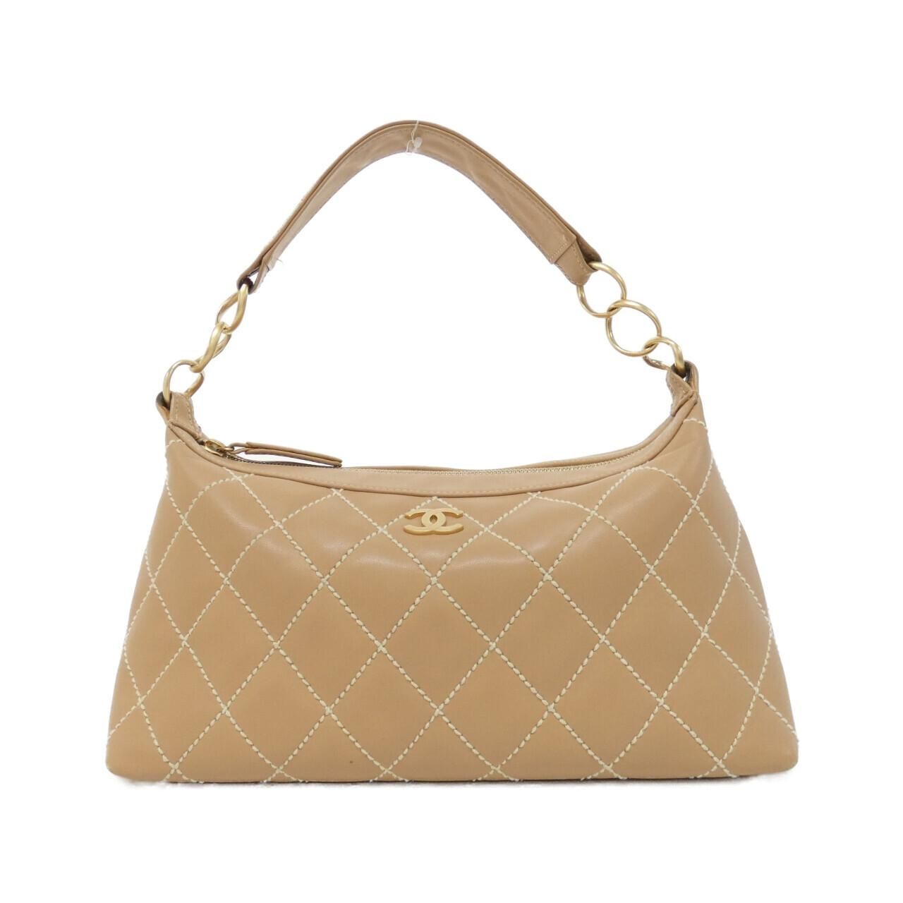 Chanel Vintage Wild Stitch Line Shoulder Bag