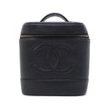 Chanel Vintage Bag Handbag Black
