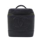 Chanel Vintage Bag Handbag Black