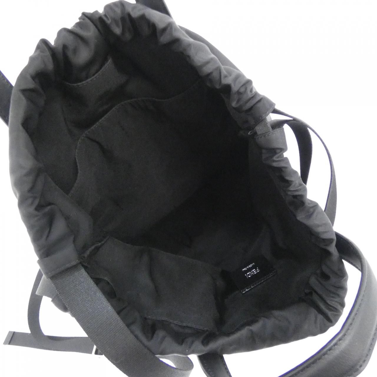 Fendi Vocabulary Backpack Silver — view 7