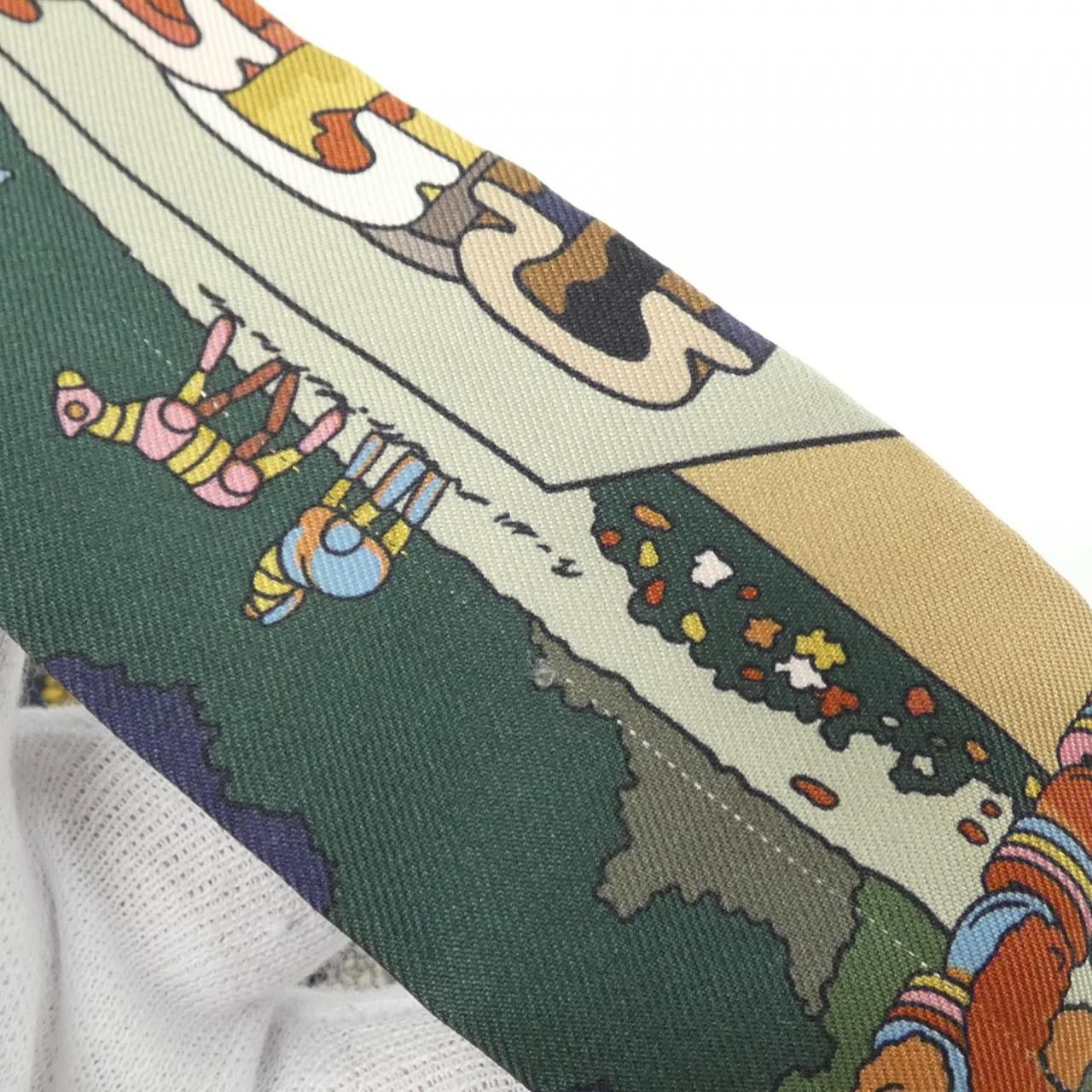 Hermes Pony Pit Stop Twilly Scarf — view 4