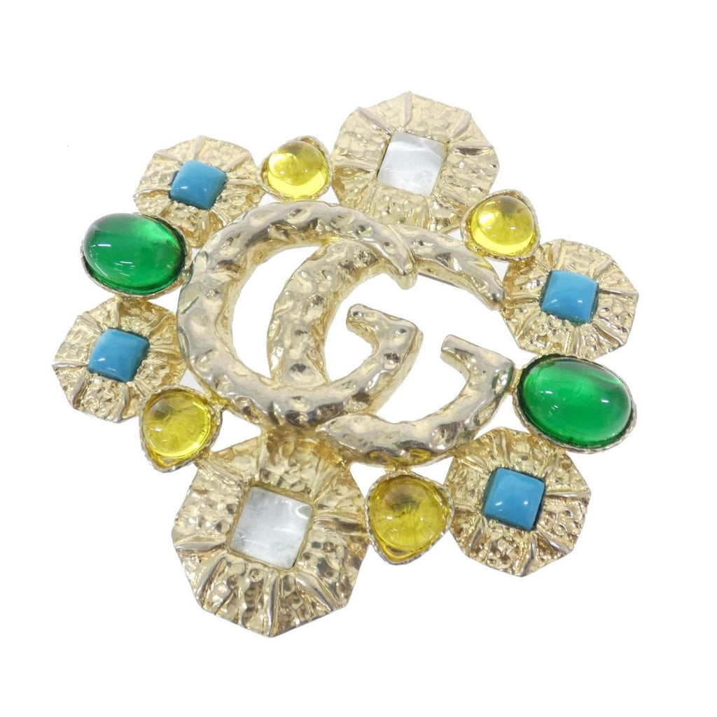 Gucci Vintage Brooch Gold