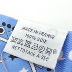 Hermes Entre Ciel Et Mer Bandana Twilly Scarf — view 3