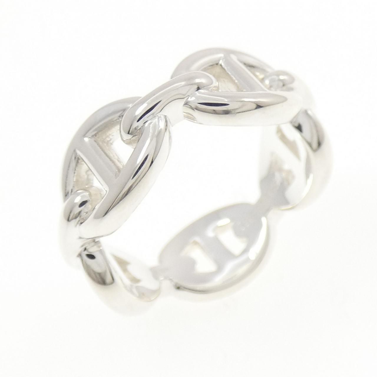 Hermes Chaine D'ancre Enchainee Ring