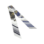 Hermes Ex-Libris Twilly Scarf