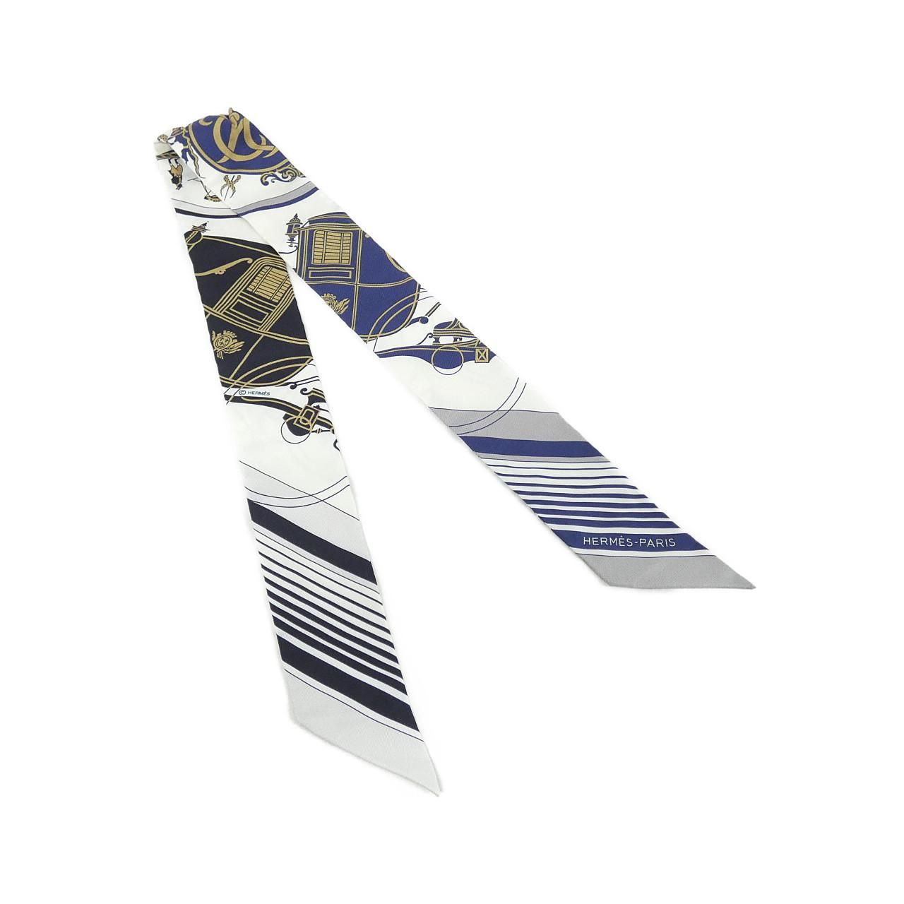 Hermes Ex-Libris Twilly Scarf