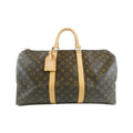 Louis Vuitton Monogram Keepall 50 Boston Bag