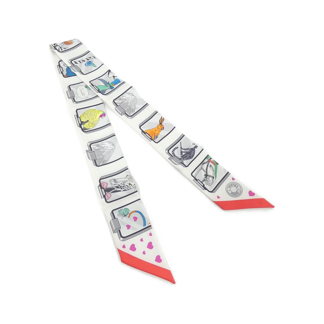 Hermes Story Twilly Scarf
