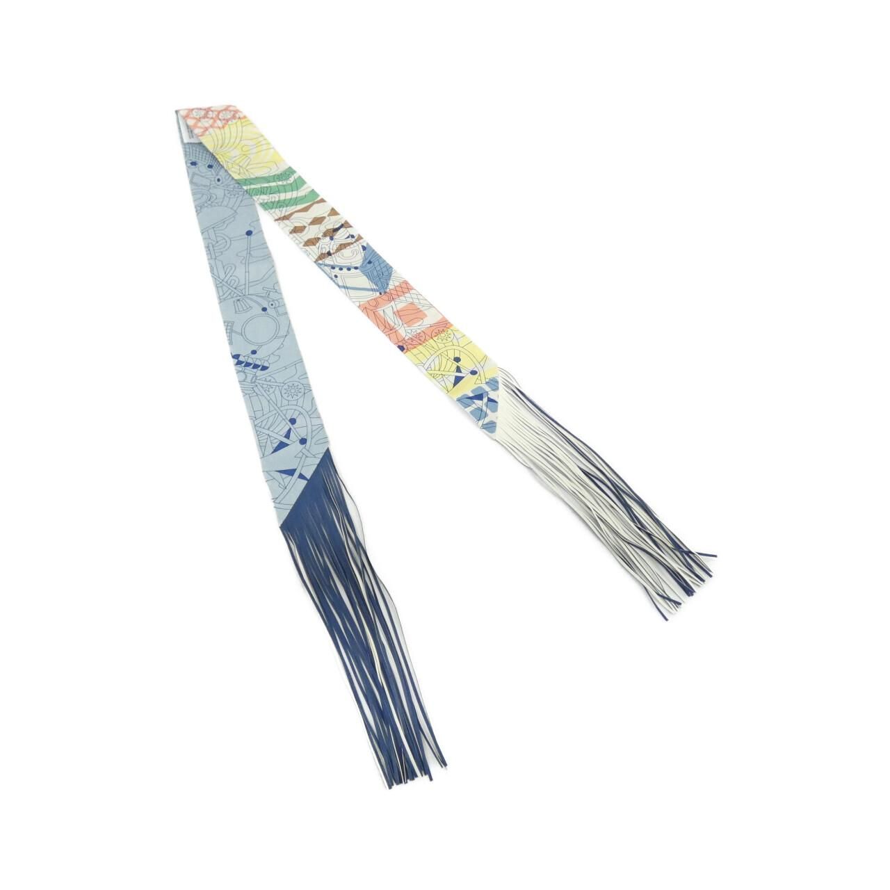 Hermes Twilly Block Scarf