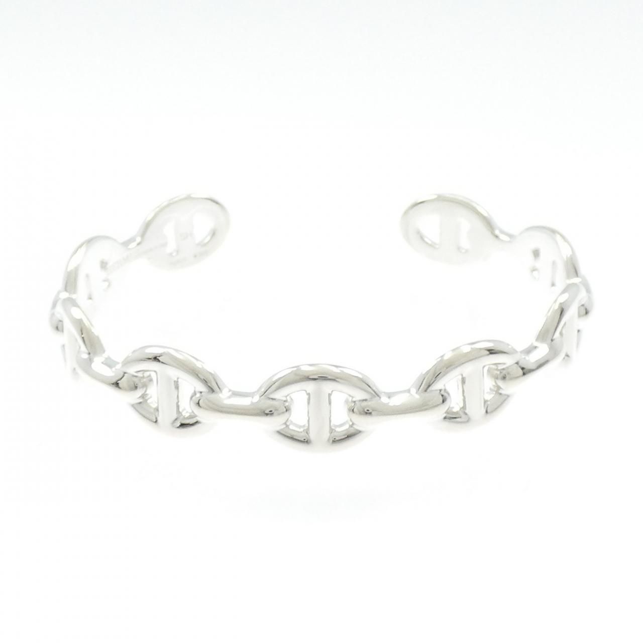 Hermes Chaine D'ancre Enchainee Bangle Bracelet