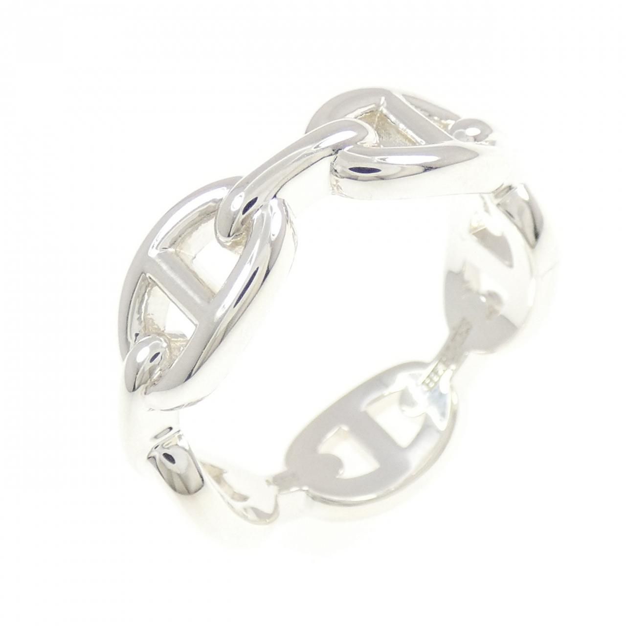 Hermes Chaine D'ancre Enchainee Ring