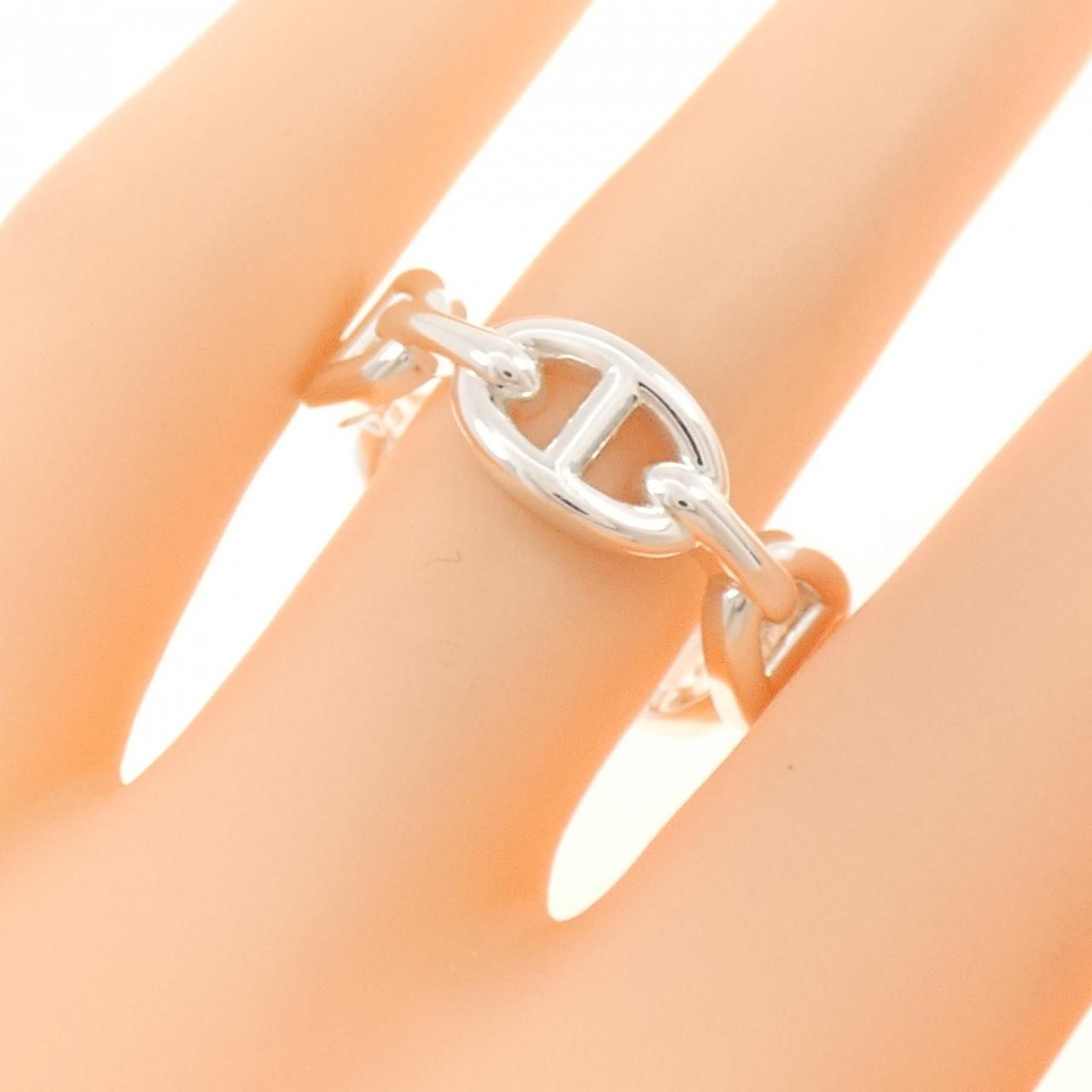 Hermes Chaine D'ancre Enchainee Ring — view 4