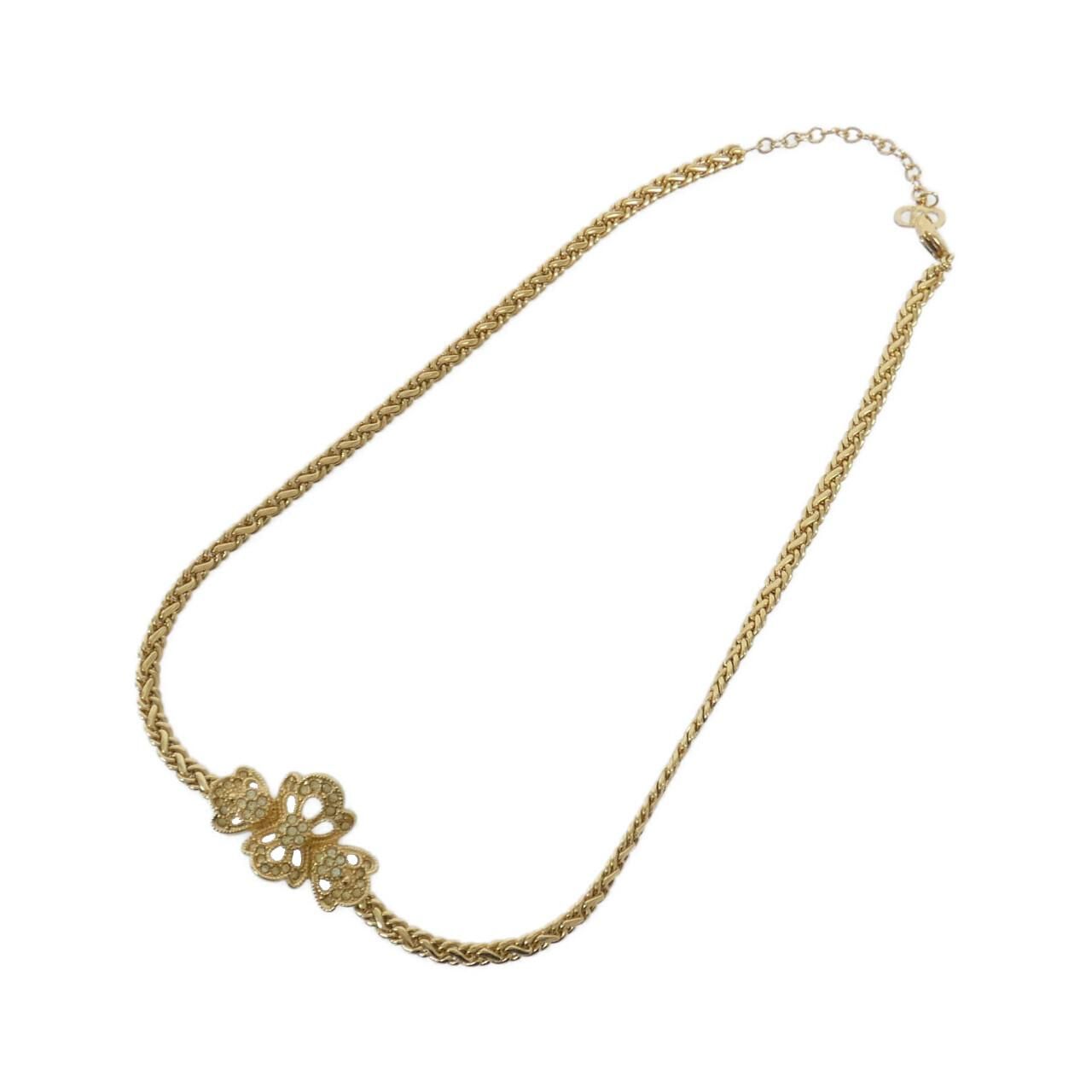 Dior Vintage Necklace Gold — view 2