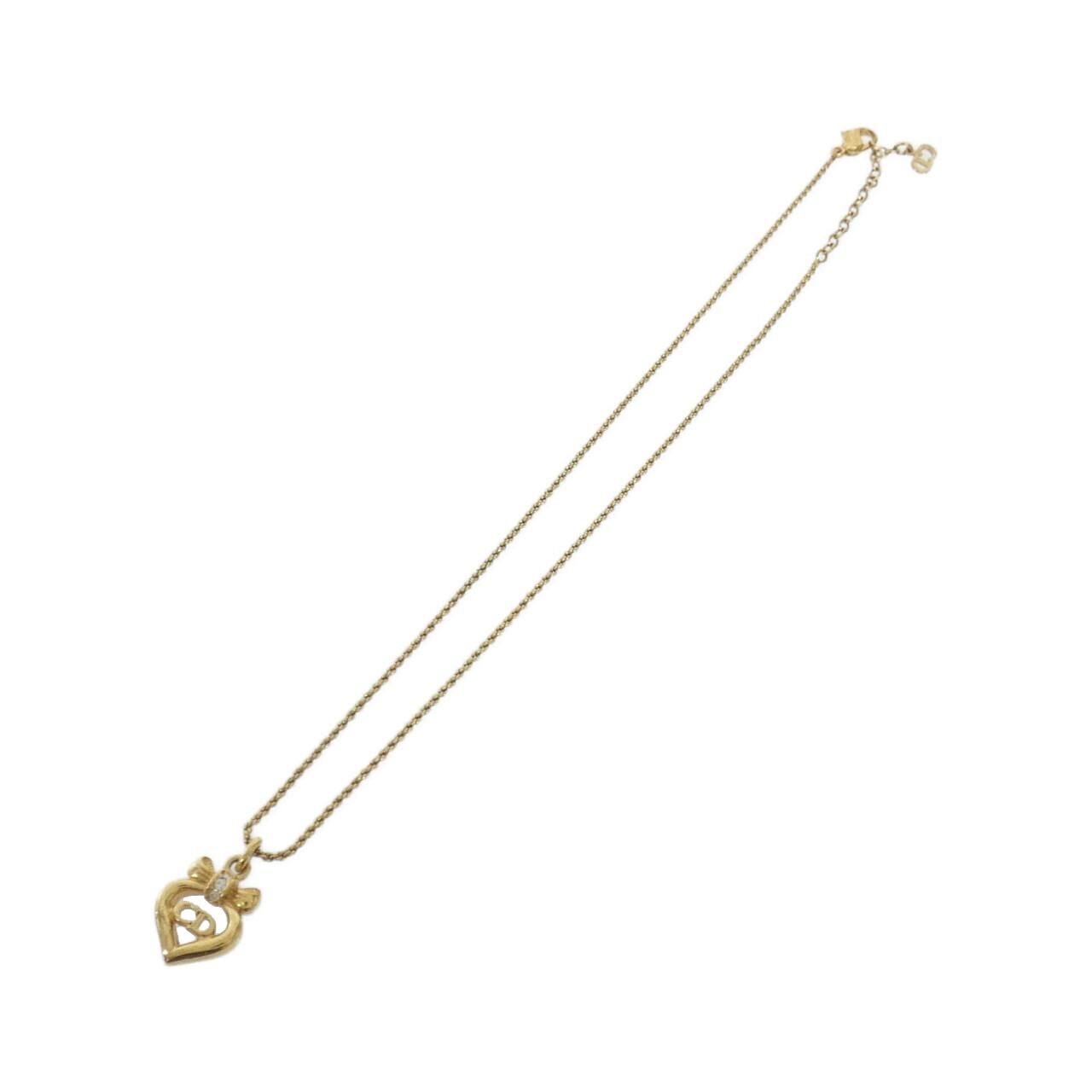 Dior Vintage Necklace Gold — view 2