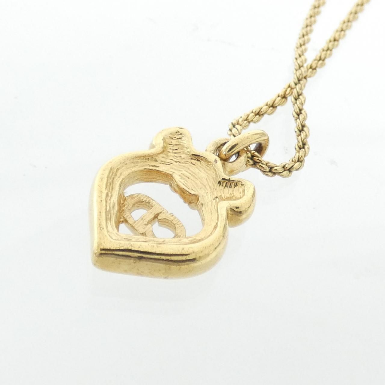 Dior Vintage Necklace Gold — view 3