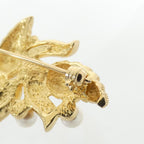 Dior Vintage Brooch Gold — view 3