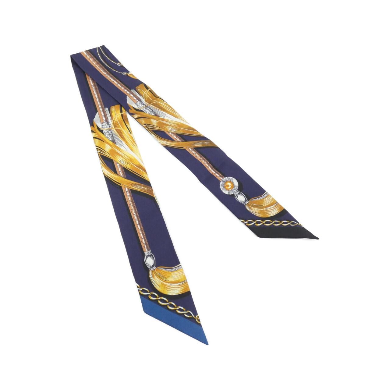 Hermes Cavalcades Twilly Scarf