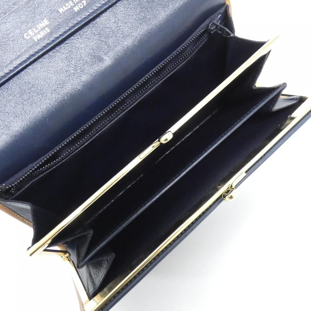 Celine Vintage Wallet Navy — view 5