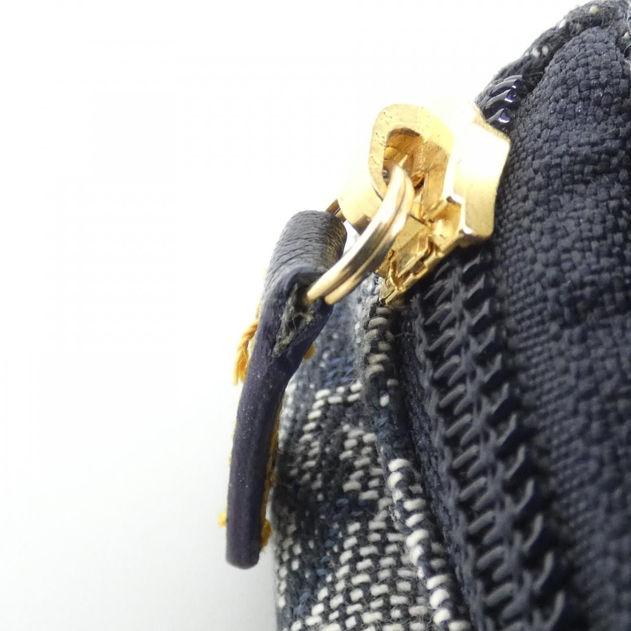 Dior Vintage Pouch Blue — view 4