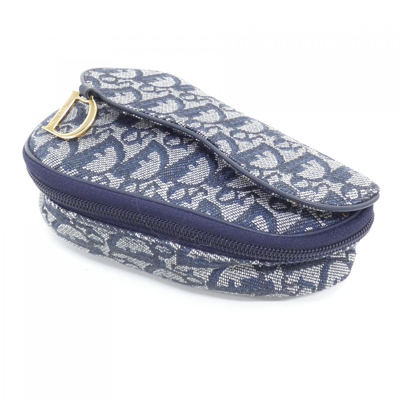 Dior Vintage Pouch Blue — view 3