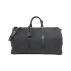 Louis Vuitton Taurillon Monogram Keepall Bandouliere 50 Boston Bag