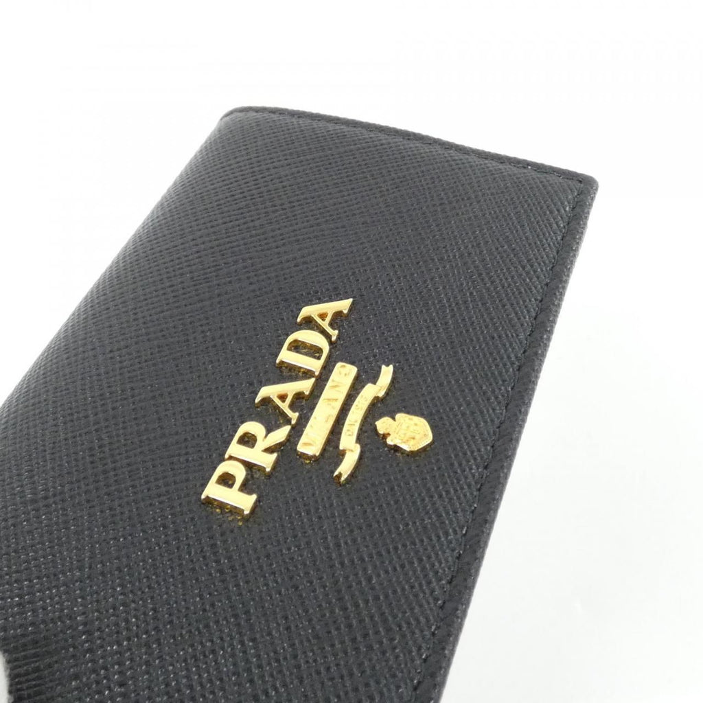 Prada Card Case Card Holders Gold — view 3