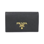 Prada Card Case Card Holders Gold