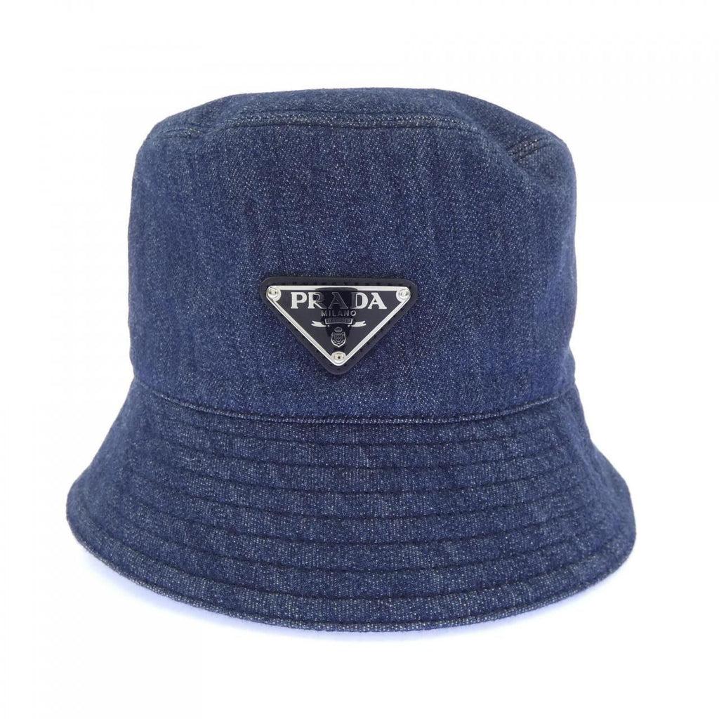 Prada Triangle Logo Hat