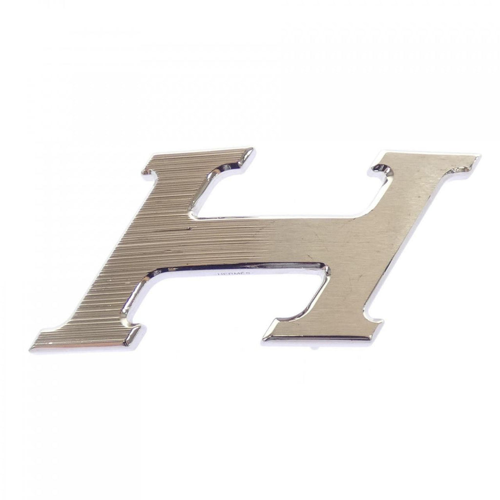Hermes Buckle Pants Silver