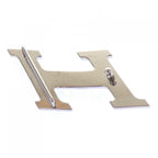 Hermes Buckle Pants Silver — view 2