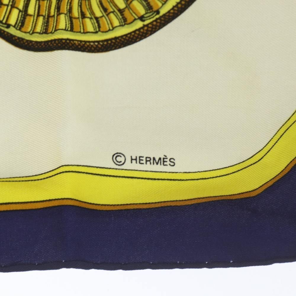 Hermes Scarf Carre 90 Grand Apparat Gran Apara Dressed Horse Ivory — view 3