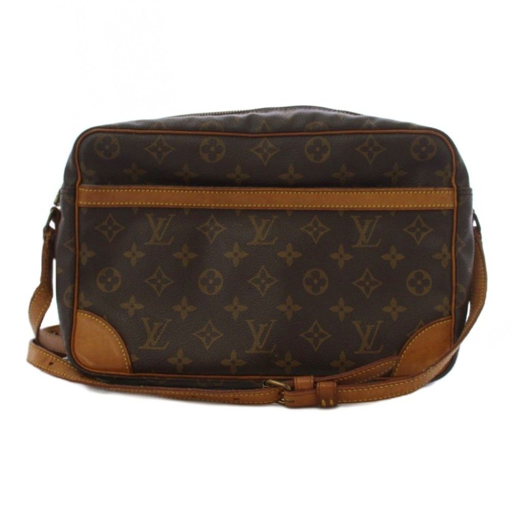 Louis Vuitton Trocadero 30 Monogram Shoulder Bag Brown