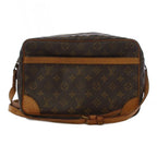 Louis Vuitton Trocadero 30 Monogram Shoulder Bag Brown