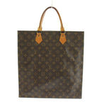 Louis Vuitton Sac Plat Monogram Tote Bag Brown — view 2