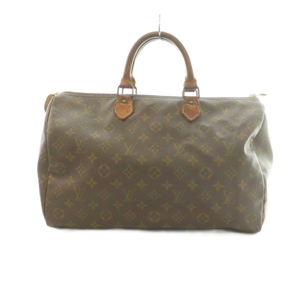Louis Vuitton Speedy 35 Boston Bag Monogram Pattern Brown — view 2