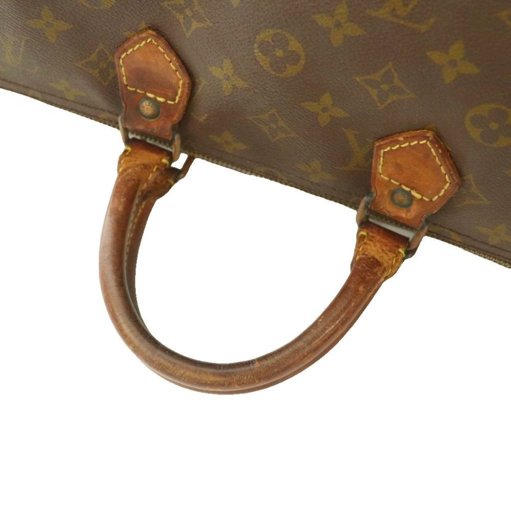 Louis Vuitton Speedy 35 Boston Bag Monogram Pattern Brown — view 5