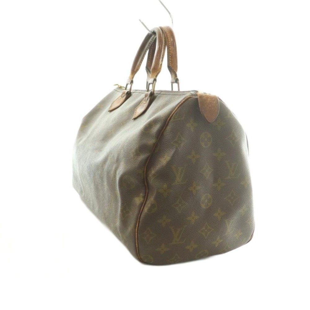 Louis Vuitton Speedy 35 Boston Bag Monogram Pattern Brown — view 3