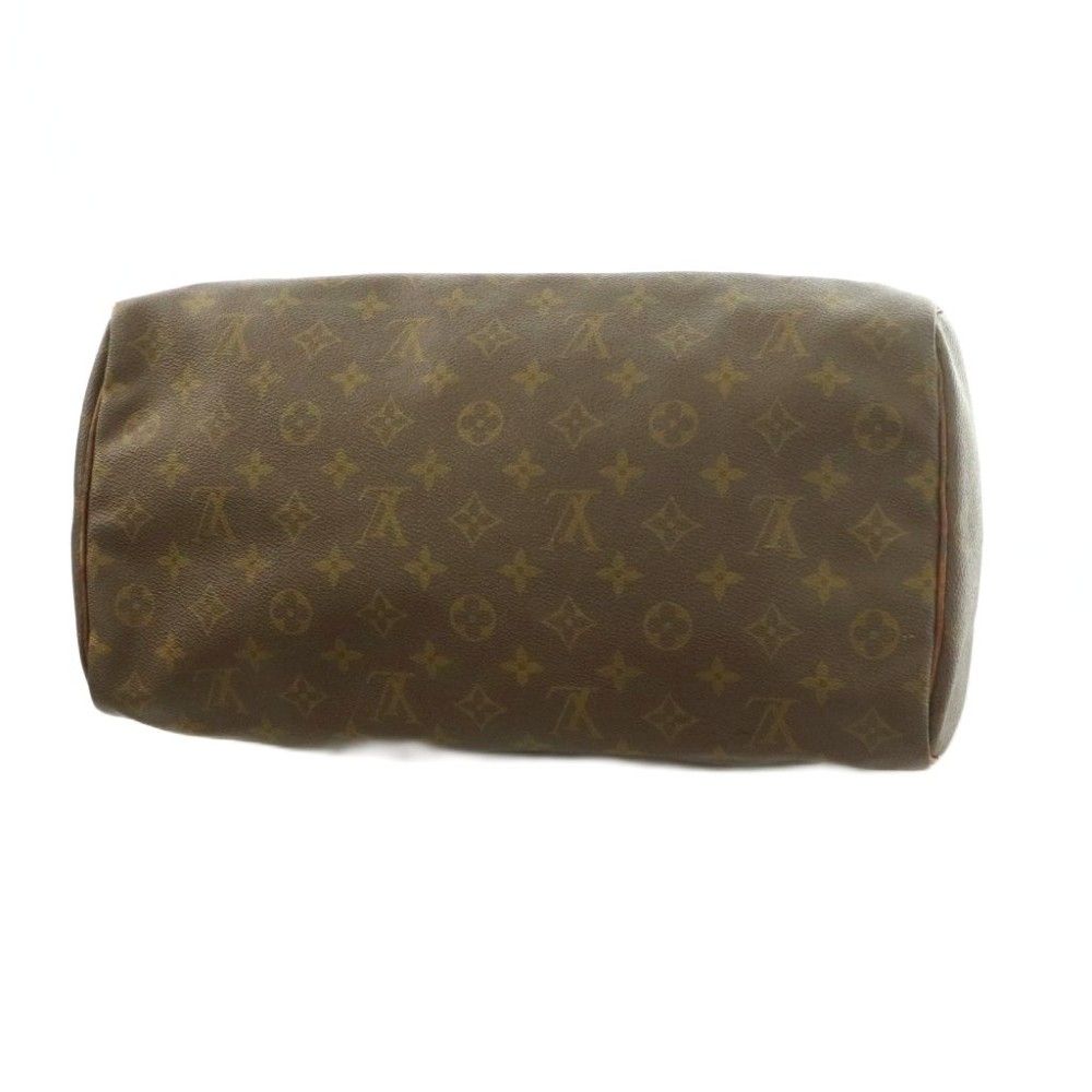 Louis Vuitton Speedy 35 Boston Bag Monogram Pattern Brown — view 4