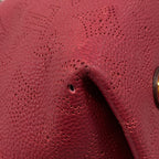 Louis Vuitton Handbag Mahina Seals PM Grenat Leather — view 6