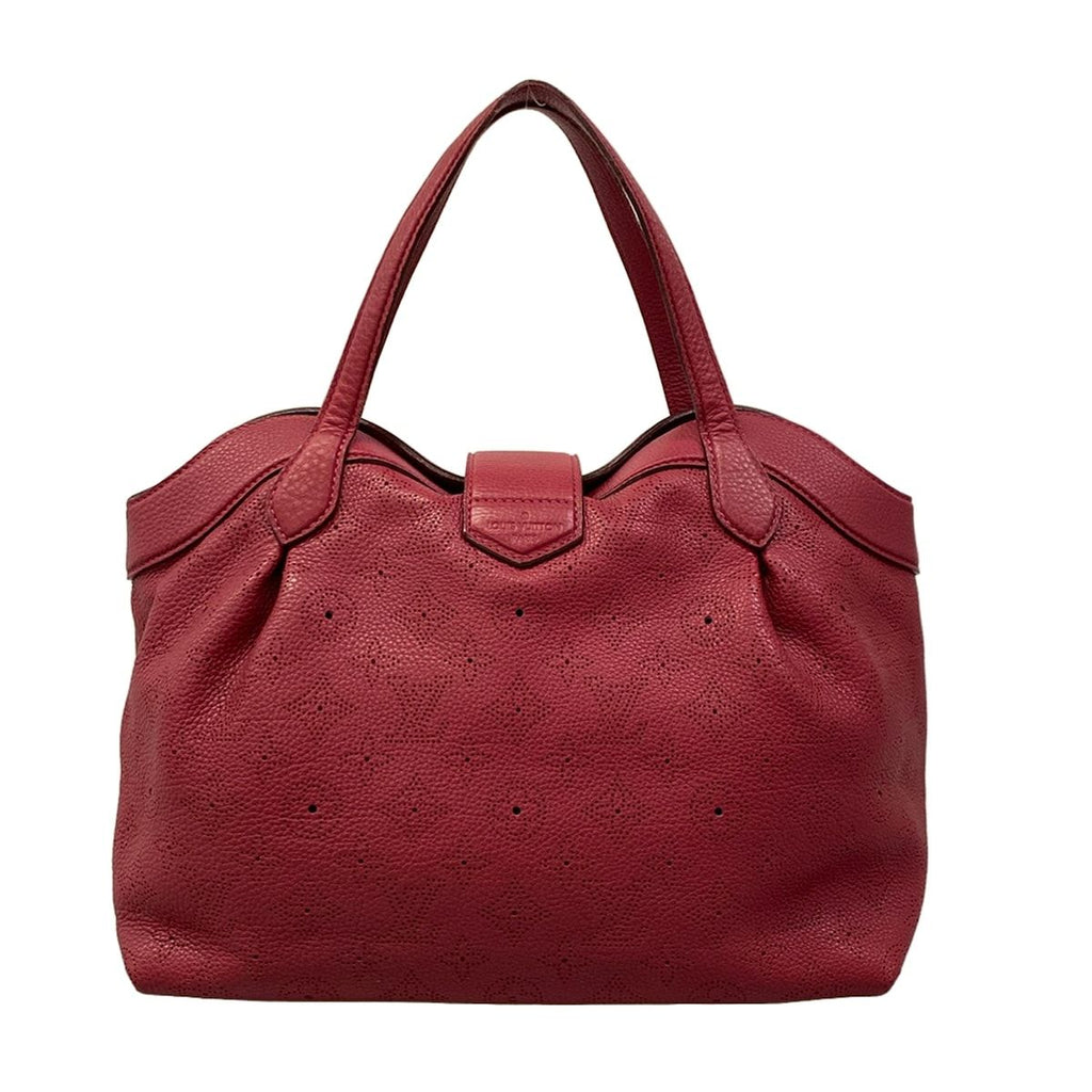 Louis Vuitton Handbag Mahina Seals PM Grenat Leather — view 3