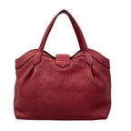 Louis Vuitton Handbag Mahina Seals PM Grenat Leather — view 3