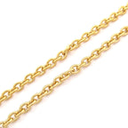 Chanel Necklace CC Logo Gold Black White — view 5
