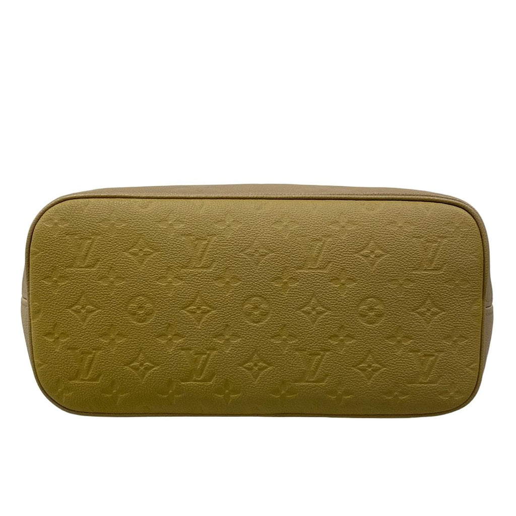Louis Vuitton Tote Bag Monogram Empreinte Neverfull MM Tourterelle Leather — view 5