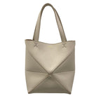Loewe Tote Bag Puzzle Fold Mini Light Gray