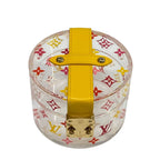 Louis Vuitton Case Bowatt Scott Clear Yellow Multi Leather Cowhide — view 7
