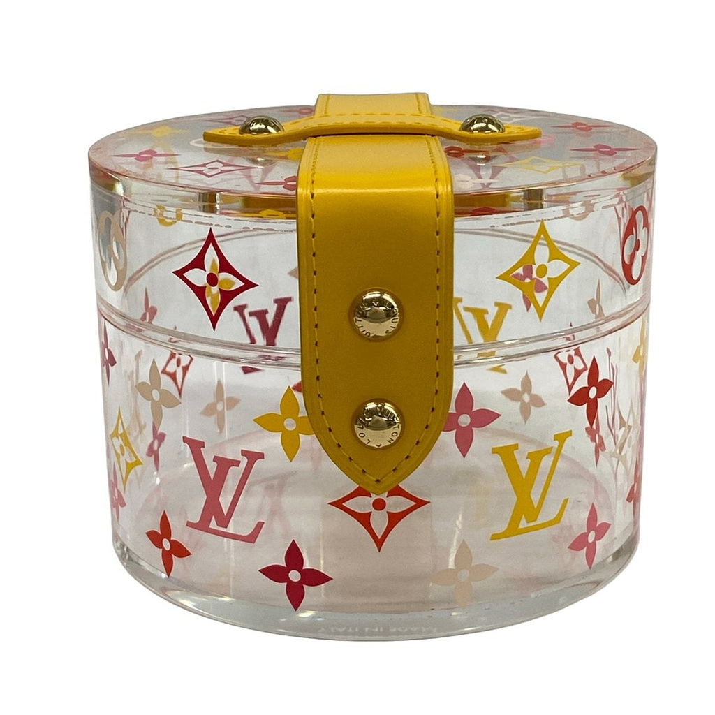 Louis Vuitton Case Bowatt Scott Clear Yellow Multi Leather Cowhide — view 2