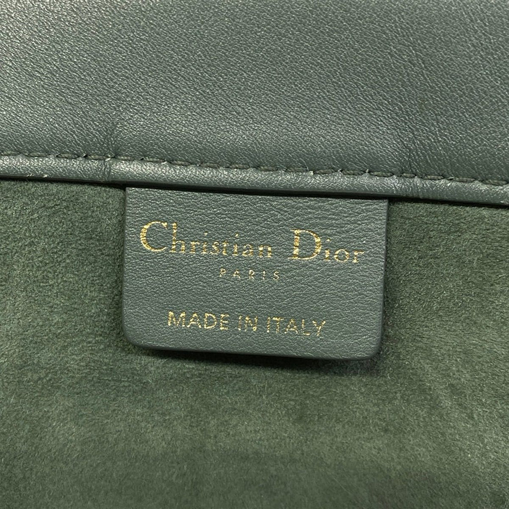 Dior Tote Bag Book Medium Vintage Small Green — view 8