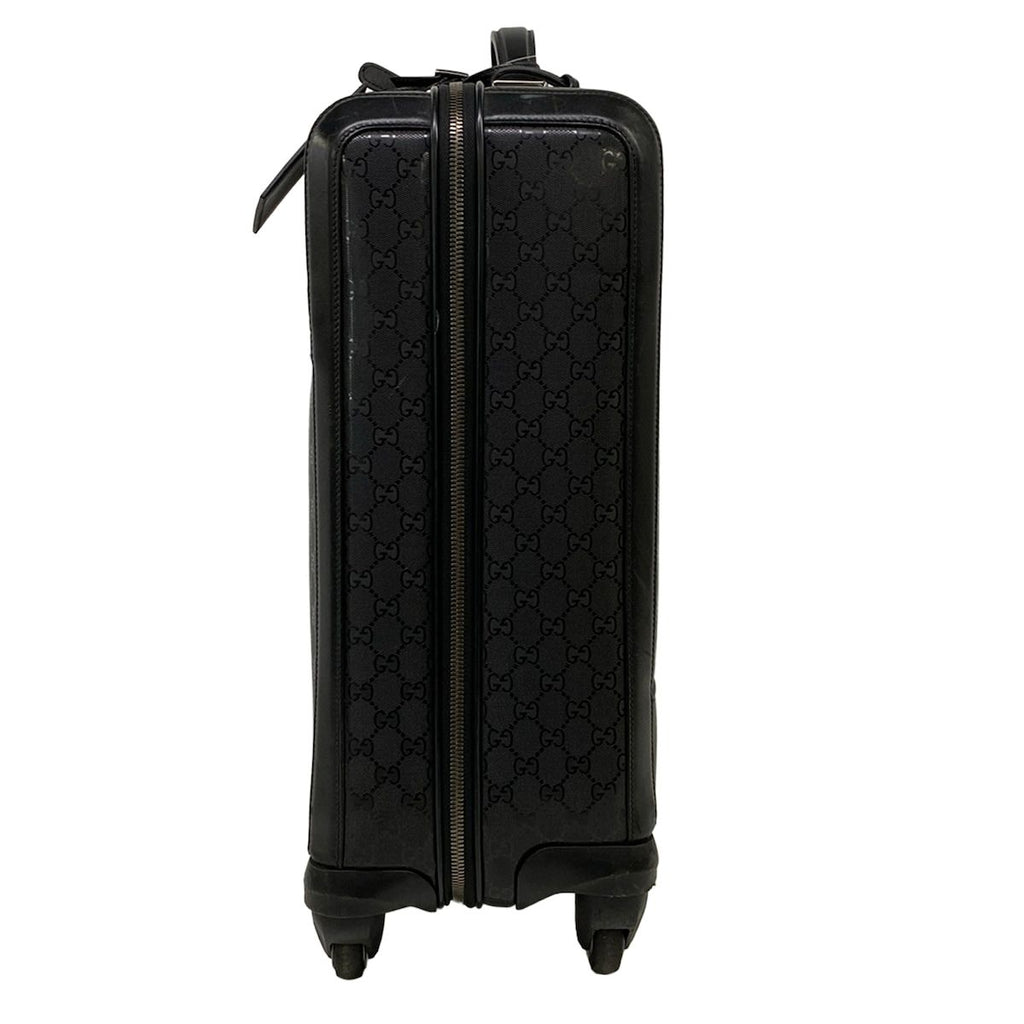 Gucci Travel Bag Imprime Black Diamond No Lock Leather — view 4