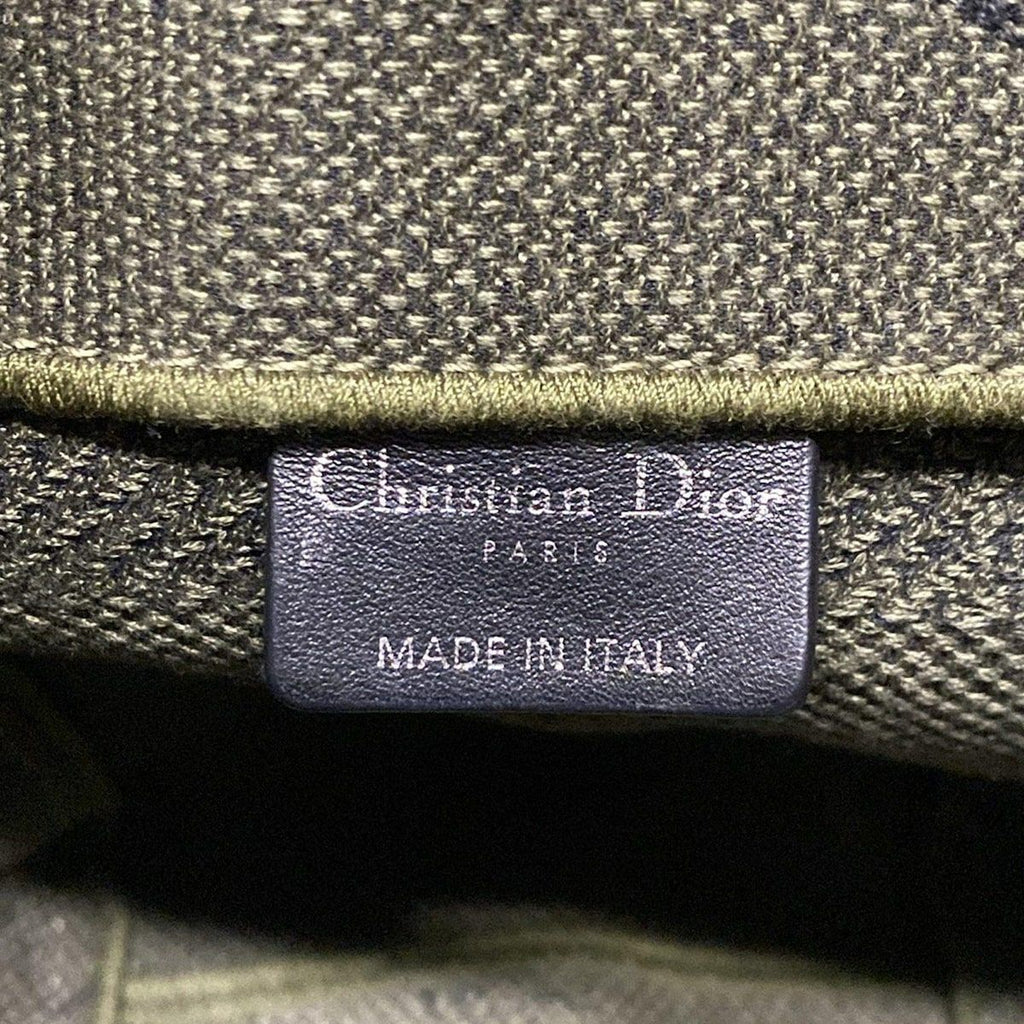 Dior Shoulder Bag Camp Khaki Black — view 8