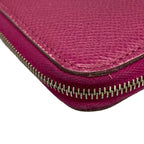 Hermes Wallet Azap Long Silk'In Purple — view 7